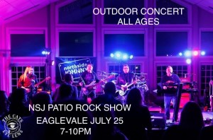 Out Door Concert all ages NSJ Patio Rock Show