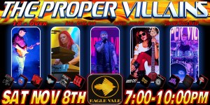 The Proper Villains music concert