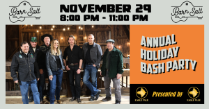 Annual Holiday Bash Party November 29