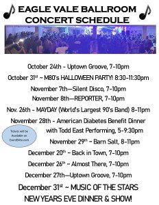 2025 Schedule Concerts